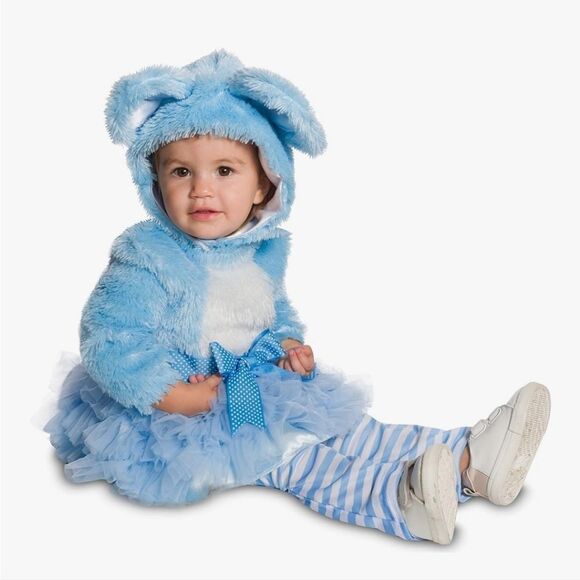 NEW Rubie's Halloween Costume Baby Blue Bear, Infant 6-12 MONTHS - Picture 1 of 5